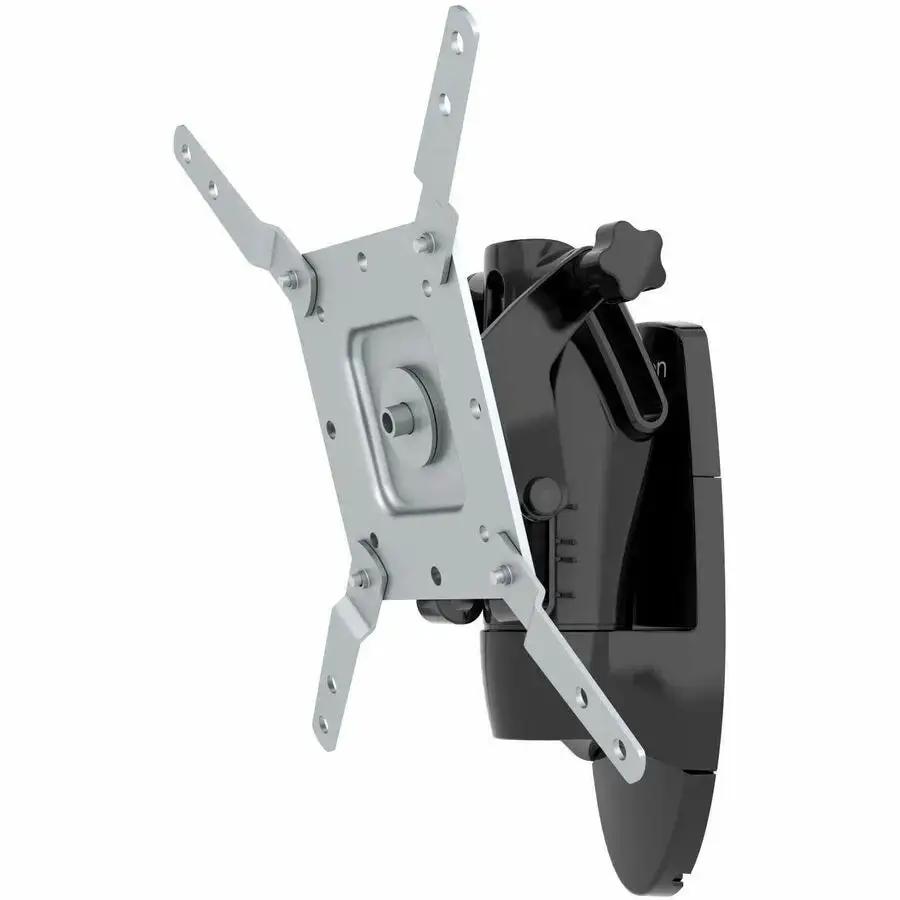 Ergotron LX HD Wall Mount Monitor Pivot for VESA Displays - Polished Aluminum