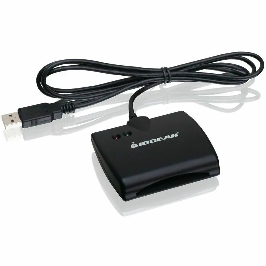 IOGEAR GSR202 USB Smart Card Reader – TAA Compliant for Secure Access and Data Security