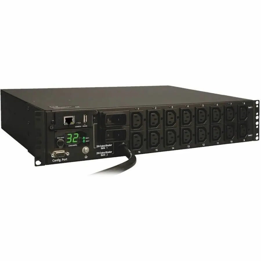 Eaton Switched PDUMH32HVNET 16-Outlets 7.4kW Rack-Mount Power Distribution Unit