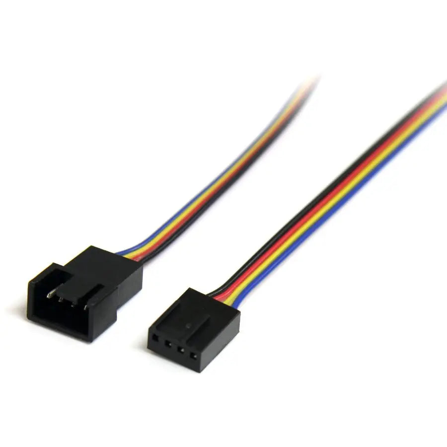 StarTech.com 12in 4 Pin Fan Power Extension Cable - Extend Your Fan Connection