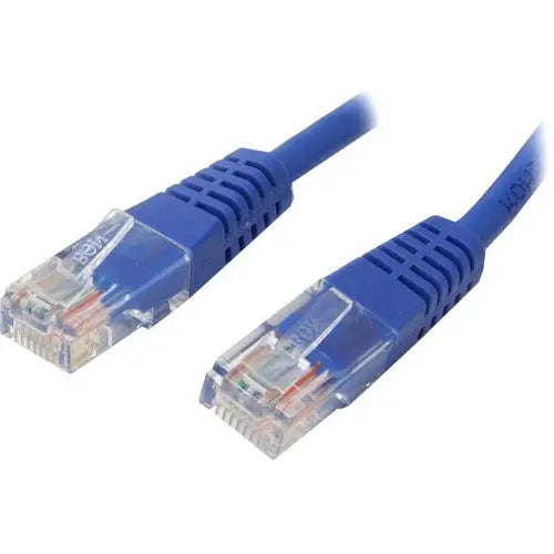 StarTech.com M45PATCH8BL 8 ft Blue Cat5e UTP Patch Cable with Power over Ethernet Support