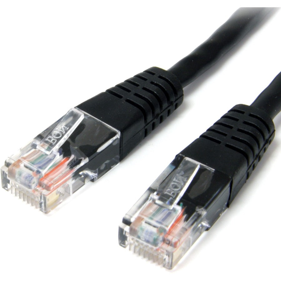 StarTech.com M45PATCH15BK 15 ft Black Cat5e UTP RJ45 Ethernet Patch Cable