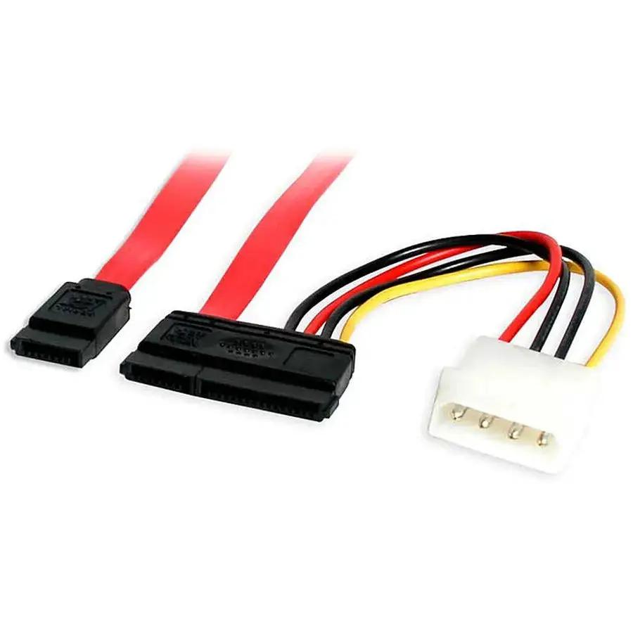StarTech.com 18-inch SATA Serial ATA Data and Power Combo Cable - SATA18POW by StarTech.com
