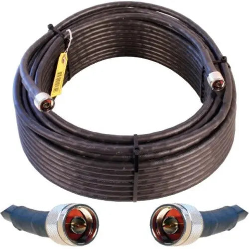 WilsonPro 100 ft. Wilson-400 Ultra Low-Loss Coaxial Cable with N-Male Connectors