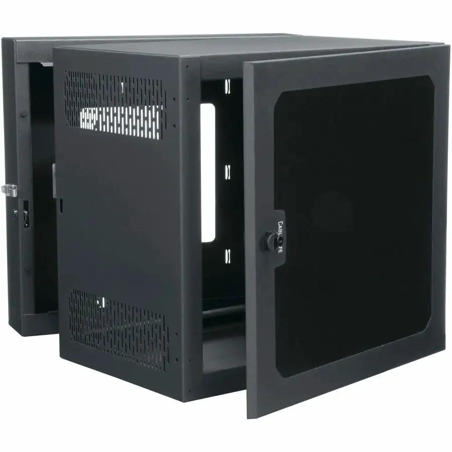 Middle Atlantic CWR-12-26PD Wall Mount Rack with Plexi Door and 26-inch Depth by Legrand Group
