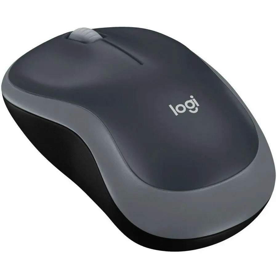Logitech M185 Wireless Mouse - 2.4GHz with Nano Receiver, 1000 DPI Optical Tracking, Swift Grey