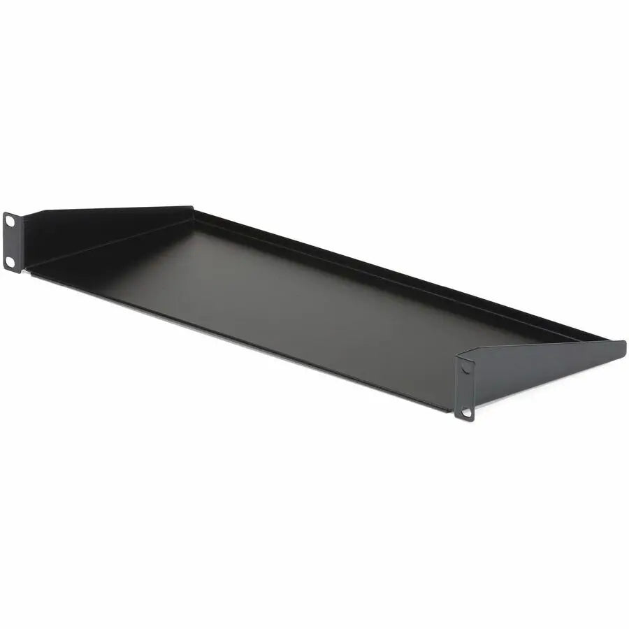 StarTech.com 1U Universal Fixed Rack Mount Shelf with 7-inch Depth for 19-Inch Cabinets