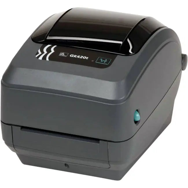 Zebra GK420t Label Printer – Thermal Transfer & Direct Thermal Desktop Printer with 203 dpi, 4.25" Max Label Width