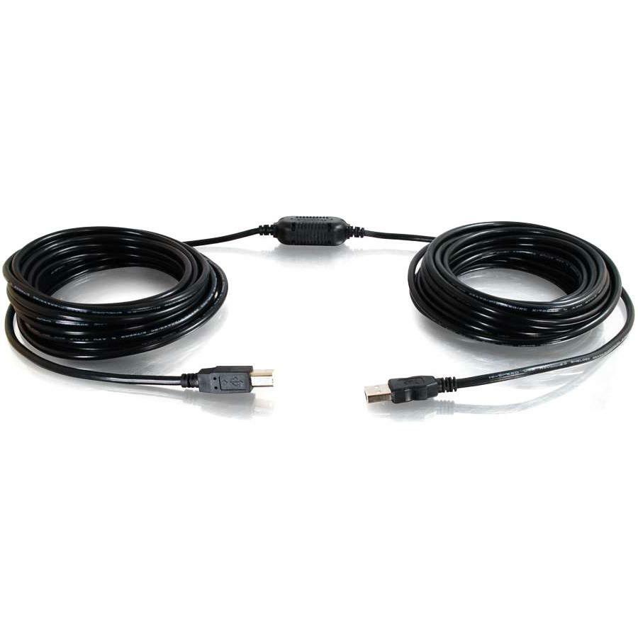Legrand Group C2G 39.9ft USB A to USB B Active Cable with Center Boost