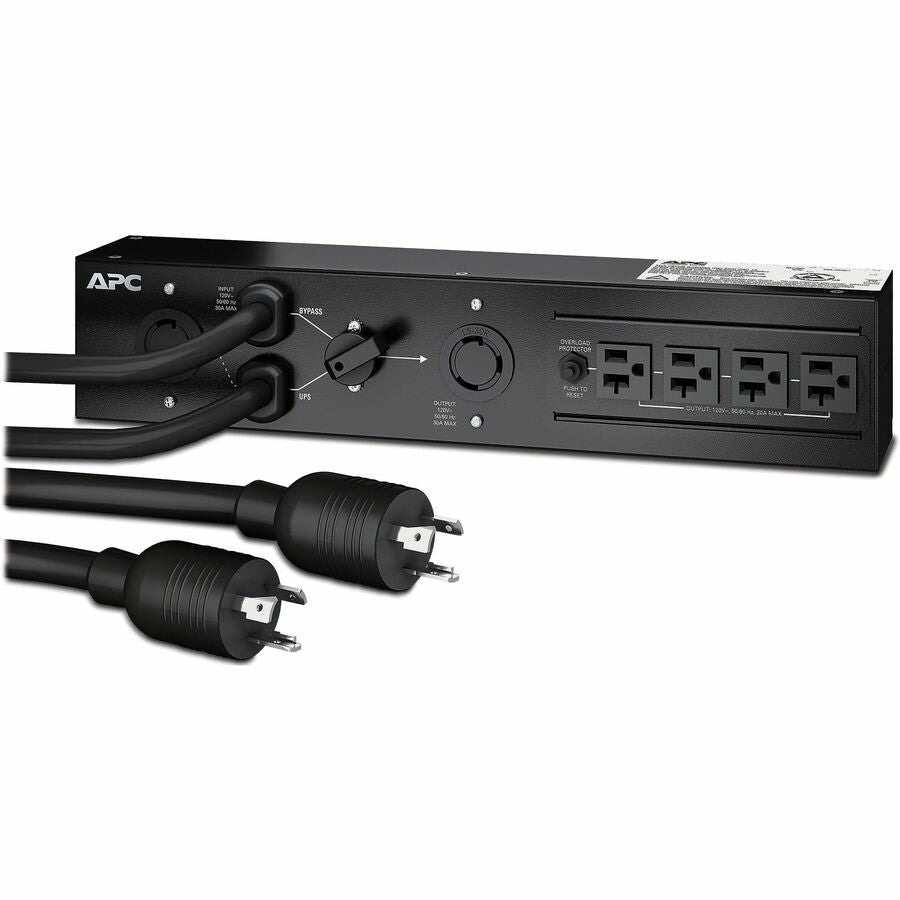 APC Service Bypass PDU SBP3000RM, 3 kVA Rack-Mountable Power Distribution Unit