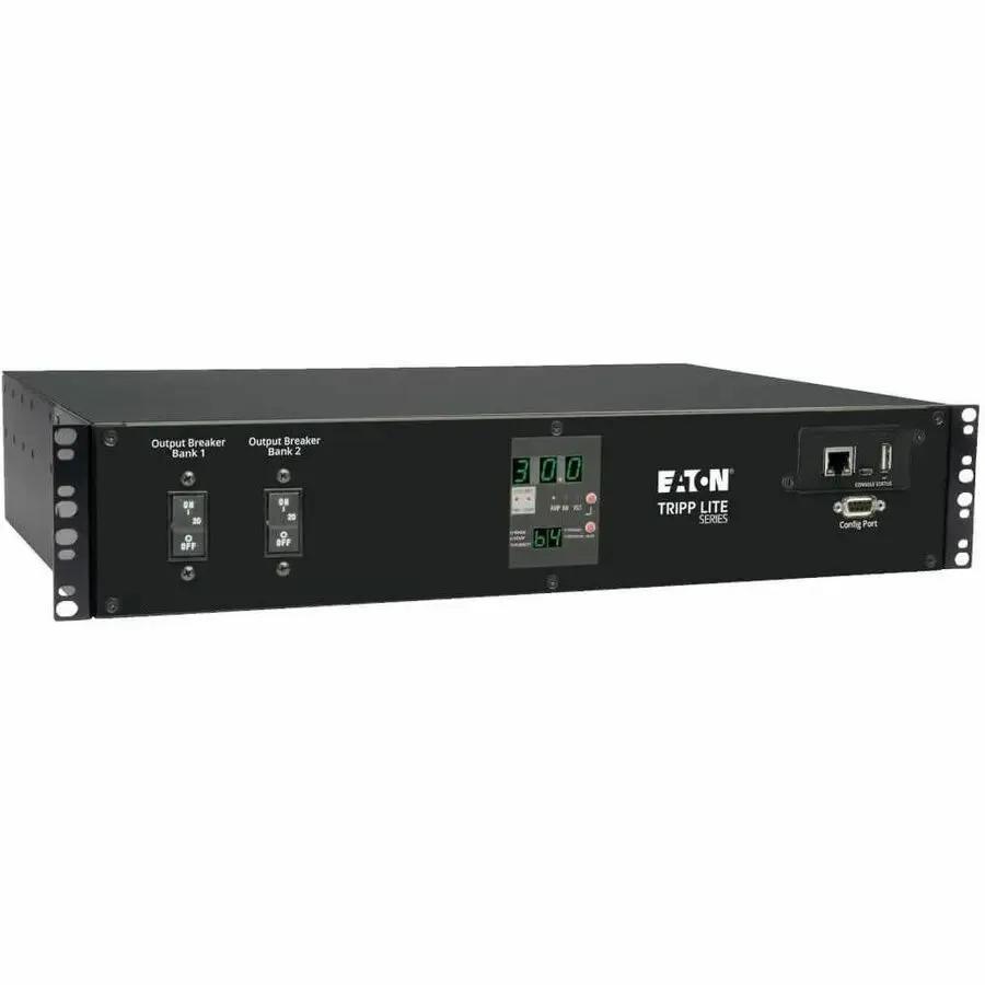 Eaton Corporation Tripp Lite PDUMH30HVATNET 19-Outlets Switched PDU with Auto Transfer Switch by Eaton Corporation