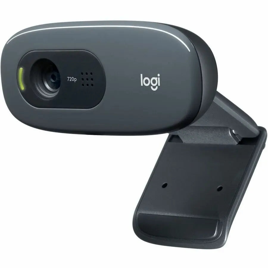 Logitech C270 HD Webcam with noise-reducing mics for video calls