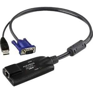 ATEN KA7570 KVM Cable - Compact USB KVM Adapter for High-Resolution Video and Keyboard/Mouse Emulation