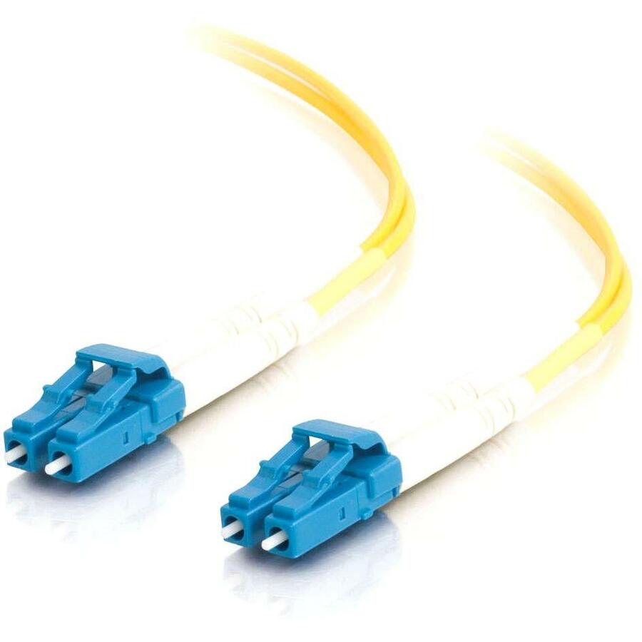 C2G 2m LC-LC 9/125 OS1 Duplex Singlemode Fiber Optic Cable - Yellow