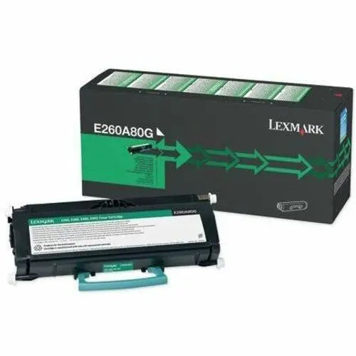 Xerox E260A80G Remanufactured Black Toner Cartridge for Lexmark Laser Printers