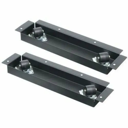Middle Atlantic BGR Series Caster Base Kit – Adjustable Steel Rack Casters for Enhanced Mobility