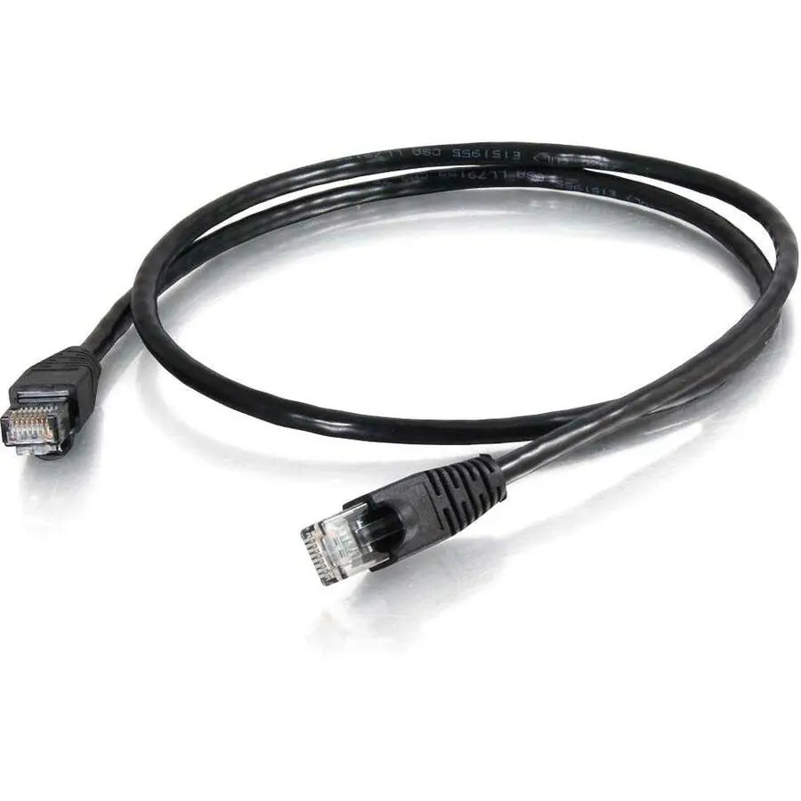 Legrand Group C2G 14 ft Cat5e Snagless UTP Network Patch Cable - Black (Part No. 10262)