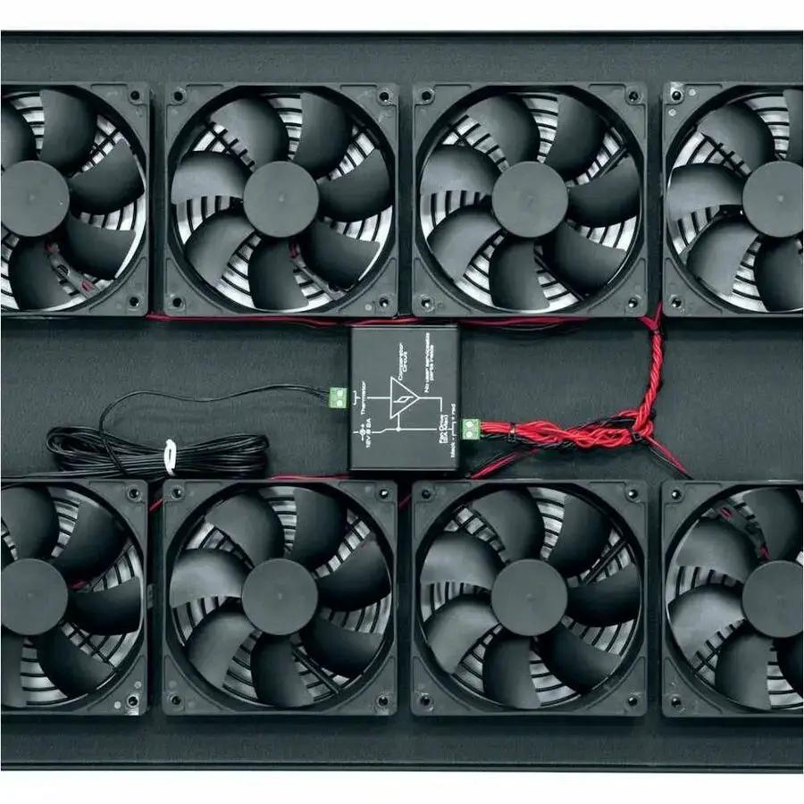 Legrand Group Middle Atlantic BGR Series 552 CFM Fan Top with Controller for BGR Racks by Legrand Group