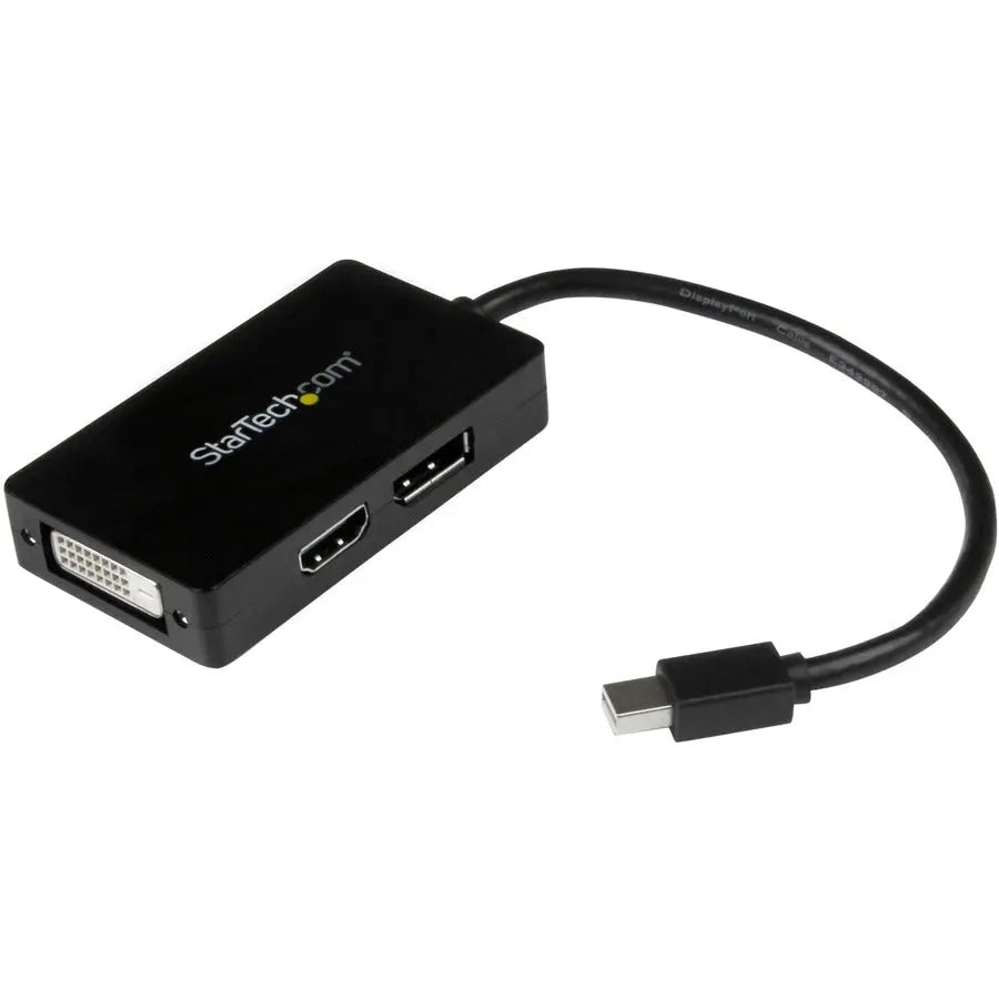 StarTech.com MDP2DPDVHD Mini DisplayPort to DisplayPort, DVI, HDMI Multifunction Adapter