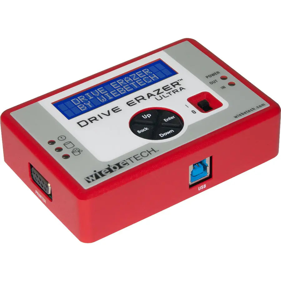 WiebeTech Drive eRazer Ultra Hard Drive Eraser - Fast Data Destruction for SATA and PATA Drives