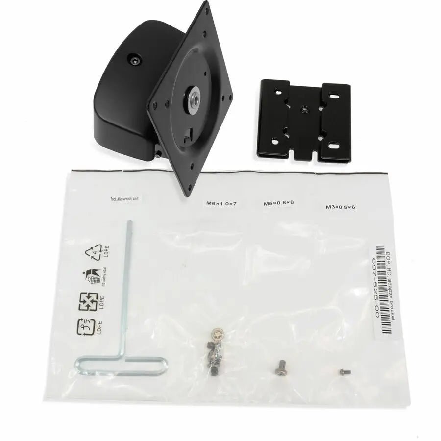 Ergotron WorkFit Conversion Kit: Dual to Single HD - VESA Compatible Monitor Upgrade