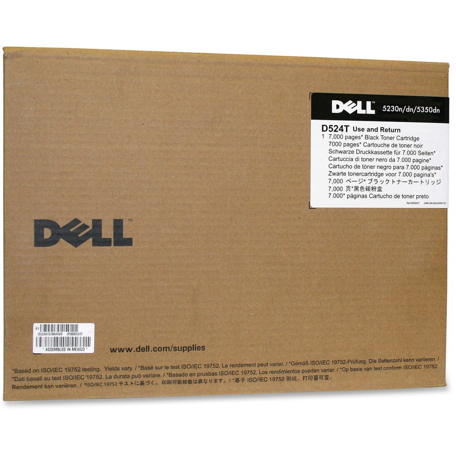 Dell Technologies D524T Original Black Toner Cartridge for Dell 5230 Series Printers