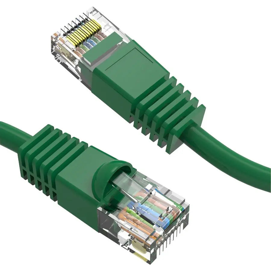 Axiom Memory Solutions 50FT CAT6 UTP 550MHz Patch Cable with Molded Boot - Green
