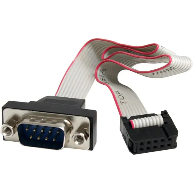 StarTech.com PNL9M16 16-Inch 9-Pin Serial Male to Motherboard Header Panel Mount Cable
