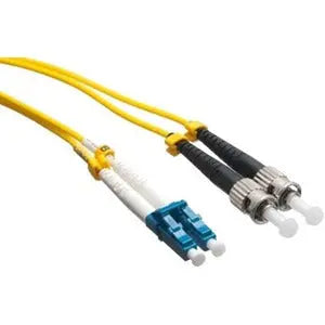 Axiom LC/ST Singlemode Duplex OS2 9/125 Fiber Optic Cable - 10 Meters