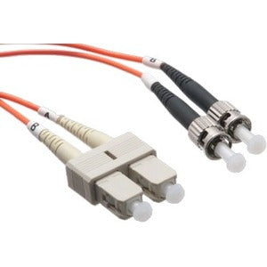 Axiom SC/ST Multimode Duplex OM2 50/125 Fiber Optic Cable, 5 meters