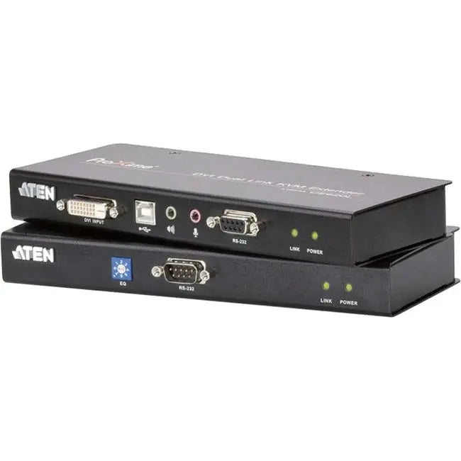 ATEN CE600 KVM Console/Extender with DVI, USB, and RS-232 for Long-Distance Access