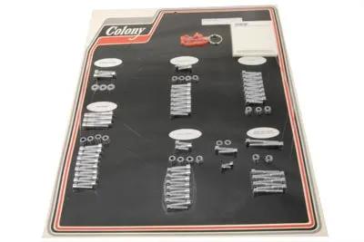 Colony Polished Engine Dress Up Bolt Kit for Harley Davidson VRSC (2002-2011) by Colony