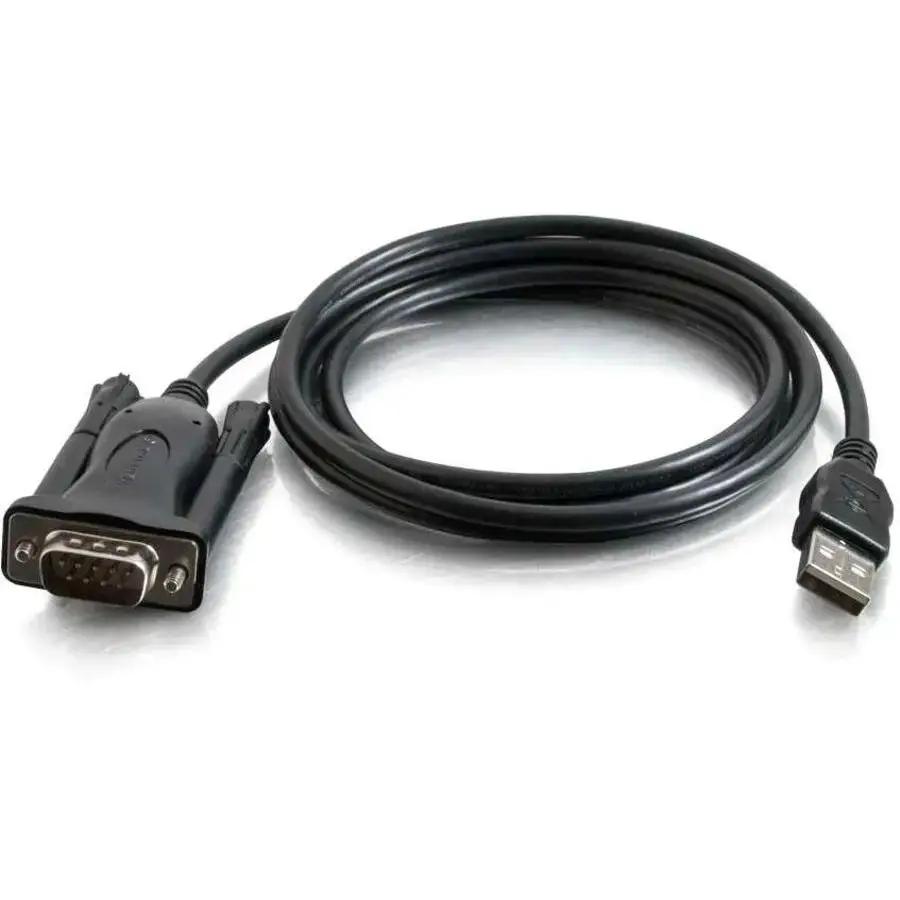 C2G 5ft USB to DB9 Serial Cable – RS232 Adapter Cable for Reliable Data Transfer by Legrand Group