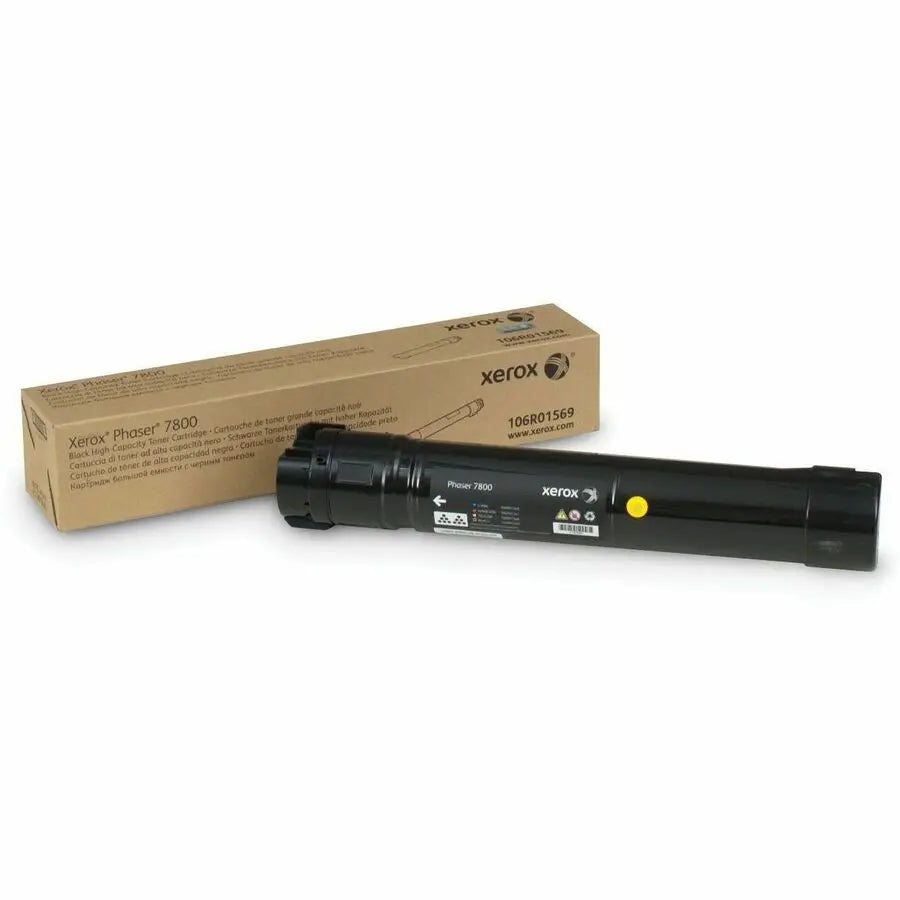 Xerox Genuine Phaser 7800 Black Toner Cartridge – High Page Yield and Reliable Performance