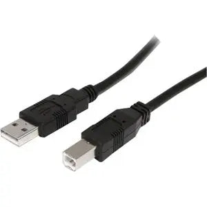 StarTech.com 0.5m USB 2.0 A to B Cable - M/M for High-Speed Data Transfer