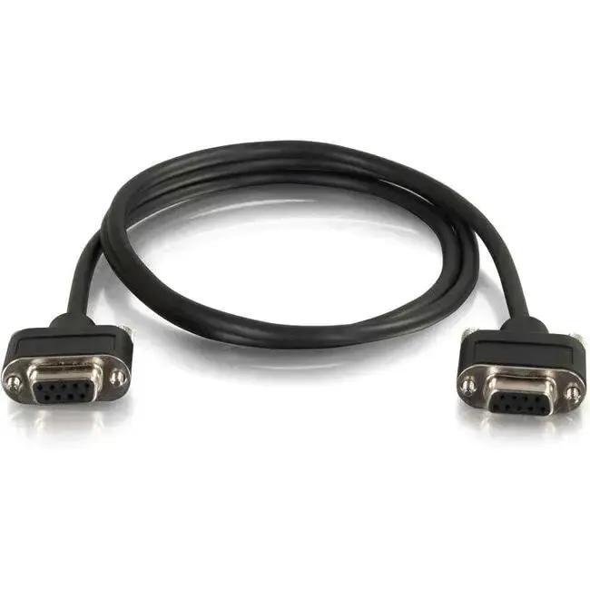 C2G 6ft CMG-Rated DB9 Serial Cable with Low Profile Connectors by Legrand Group