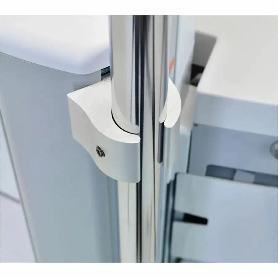 Ergotron StyleView IV Pole Clamp Kit - Aluminum Cart Mount for Medical Carts by Ergotron, Inc