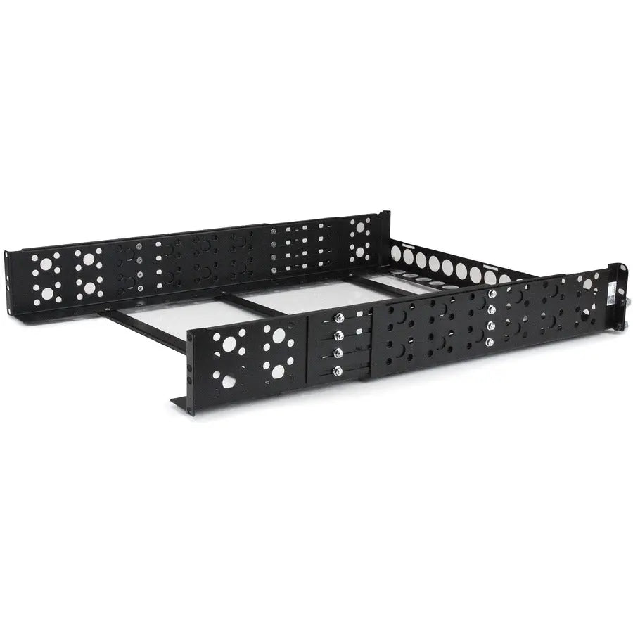 StarTech.com 2U Fixed 19-Inch Adjustable Depth Universal Server Rack Rails - Supports Non-Rackmount Equipment