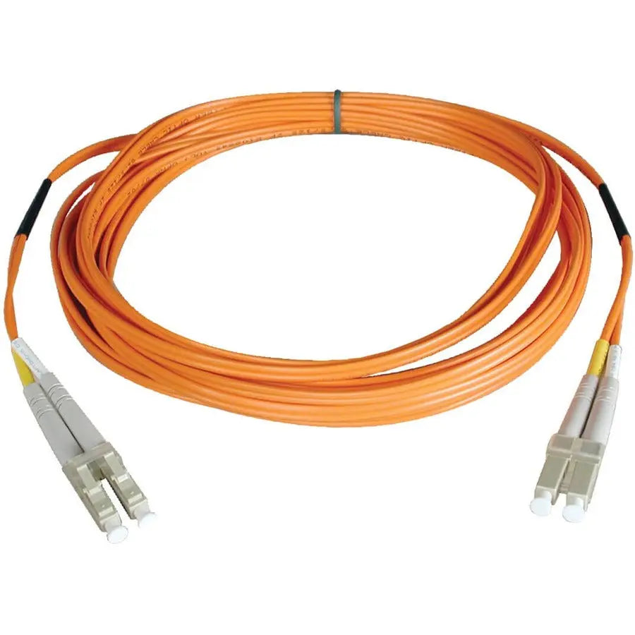 Eaton Tripp Lite N320-61M Fiber Optic Duplex Patch Cable - 200 ft, LC/LC Connectors, Multimode 62.5/125 Zipcord Fiber