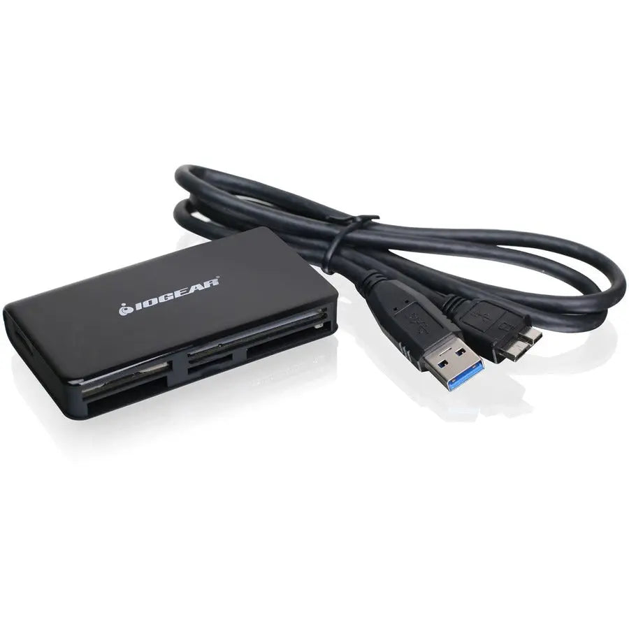 IOGEAR GFR381 SuperSpeed USB 3.0 Multi-Card Reader/Writer for Fast Data Transfer