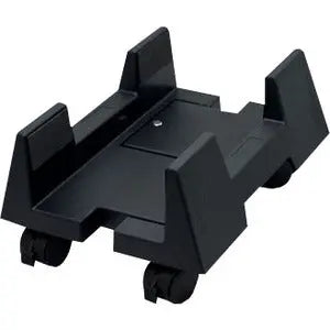 SYBA Multimedia Black Computer CPU Stand with Adjustable Width and Locking Casters