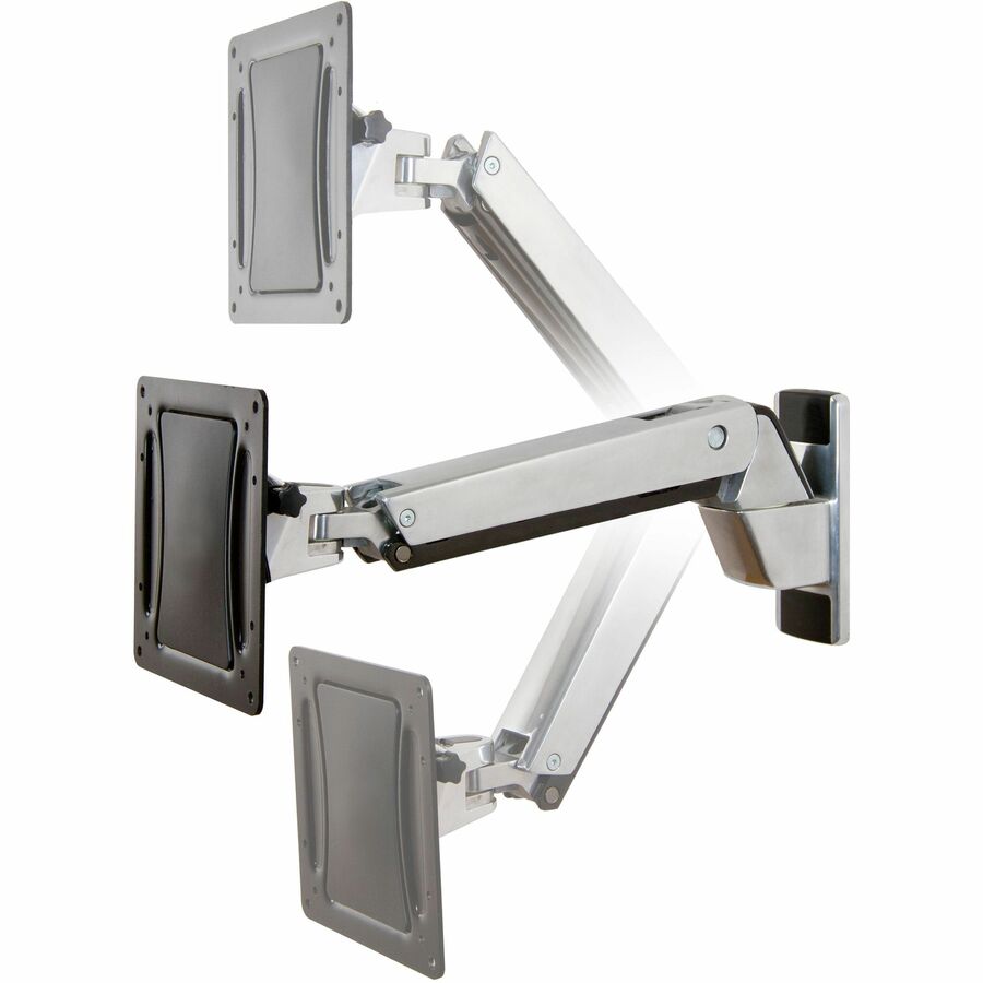 Ergotron Interactive Mounting Arm for TV, Display, and Monitor - Polished Aluminum Part 45-296-026