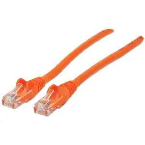 Intellinet Network Solutions Cat6 UTP Patch Cable, 25 ft, Orange
