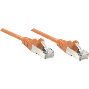 Intellinet Cat6 UTP Network Patch Cable, 100 ft Orange – Reliable Ethernet Connection