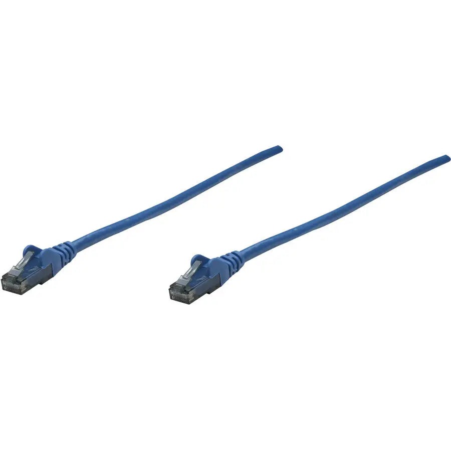 Intellinet Cat6 UTP Network Patch Cable - 100 ft Blue