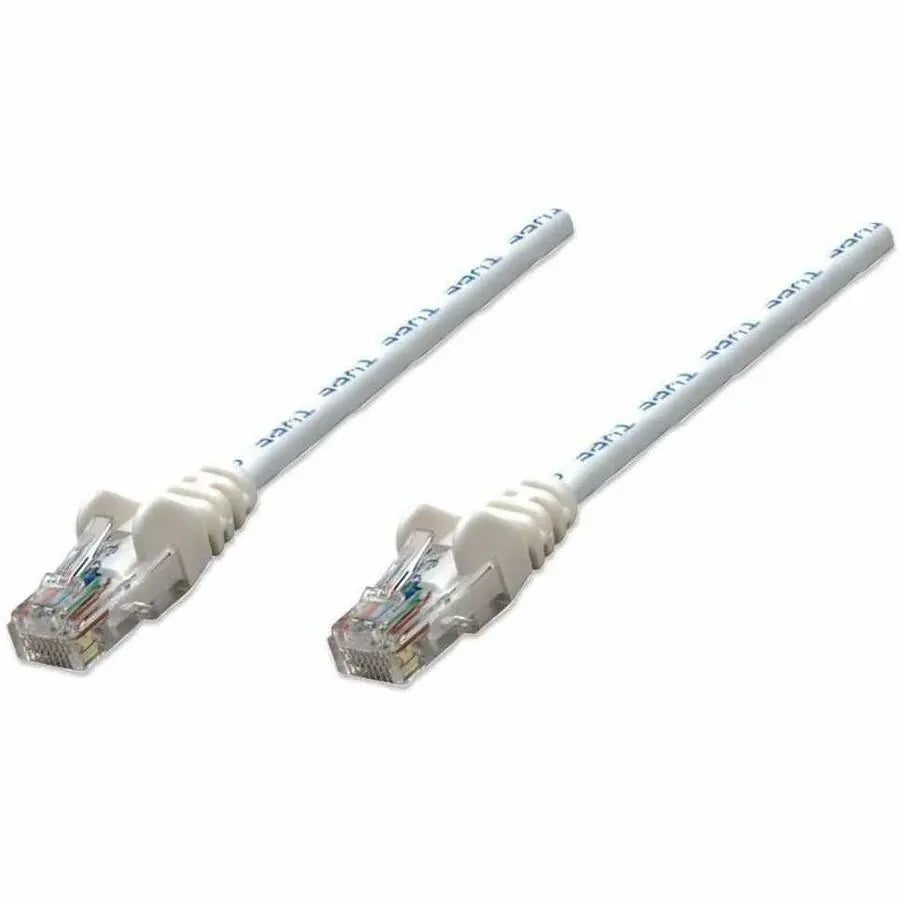 Intellinet Cat6 UTP Network Patch Cable, 1 ft, White - RJ-45 Male to RJ-45 Male