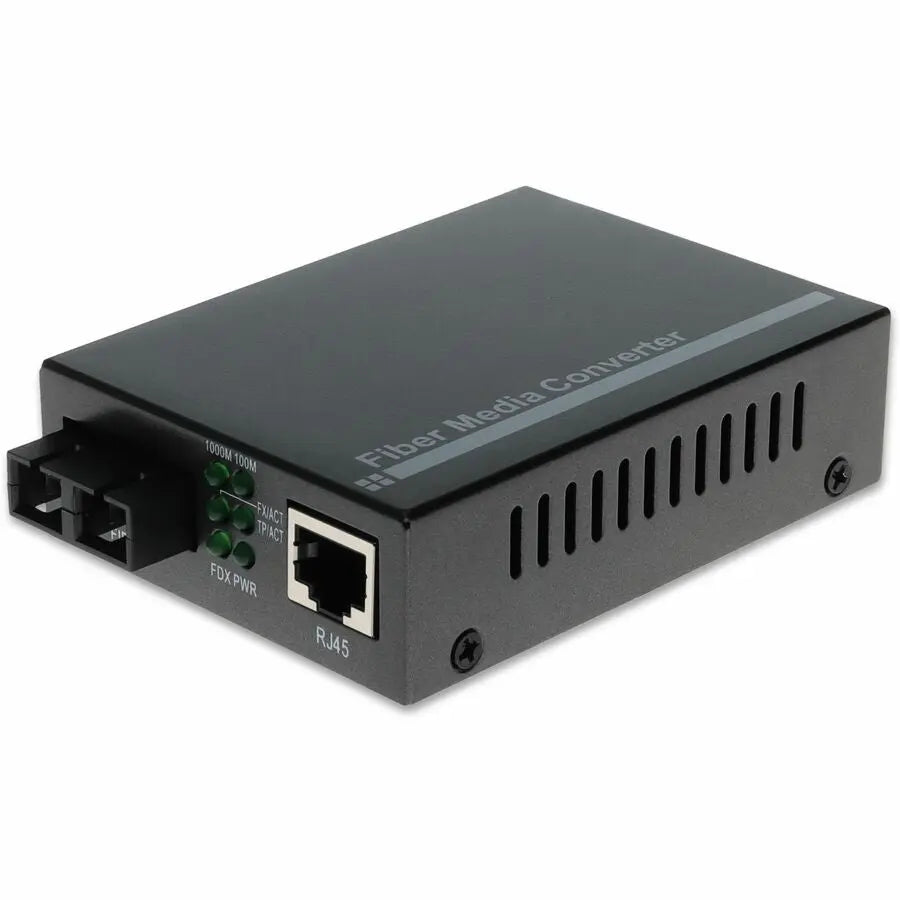 AddOn 10/100Base-TX to 100Base-FX SC Media Converter - 20km Single-Mode Fiber, Model ADD-FMC-FX-2SC