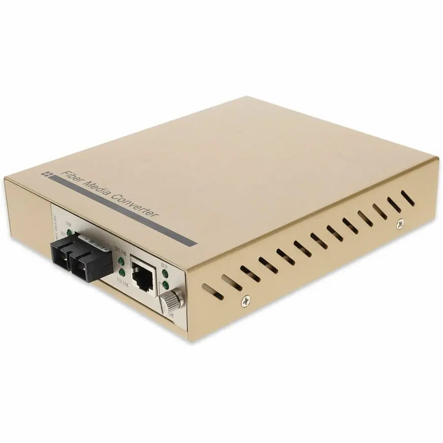 AddOn 10/100/1000Base-TX to 1000Base-SX Managed Media Converter (Part No: ADD-MGMC-SX-5SC)