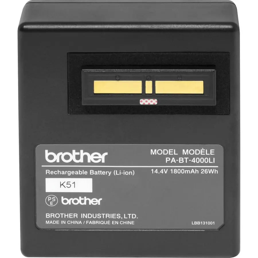 Brother PA-BT-4000LI Mobile Printer Battery for RuggedJet Models
