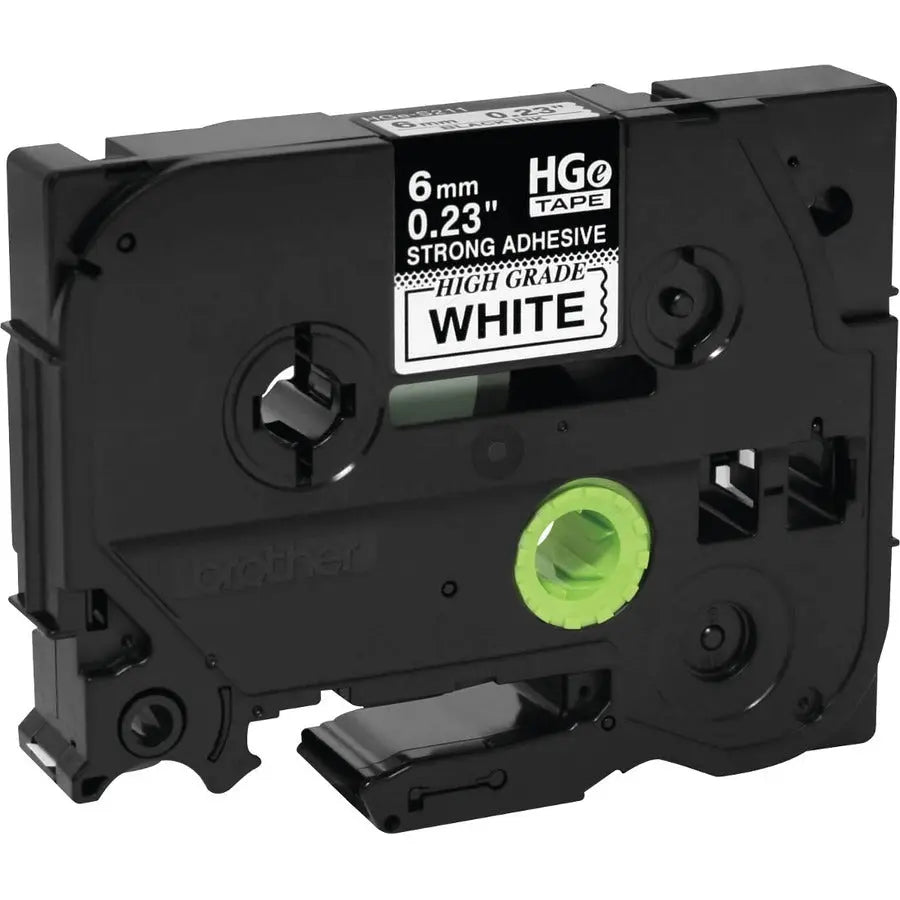 Brother HGES2115PK White Extra-Strength Adhesive Label Tape for P-Touch Printers